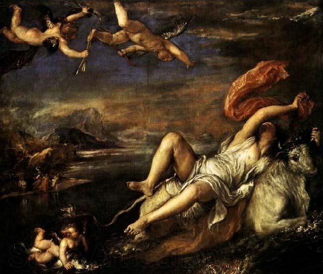 TIZIANO Vecellio Rape of Europa France oil painting art